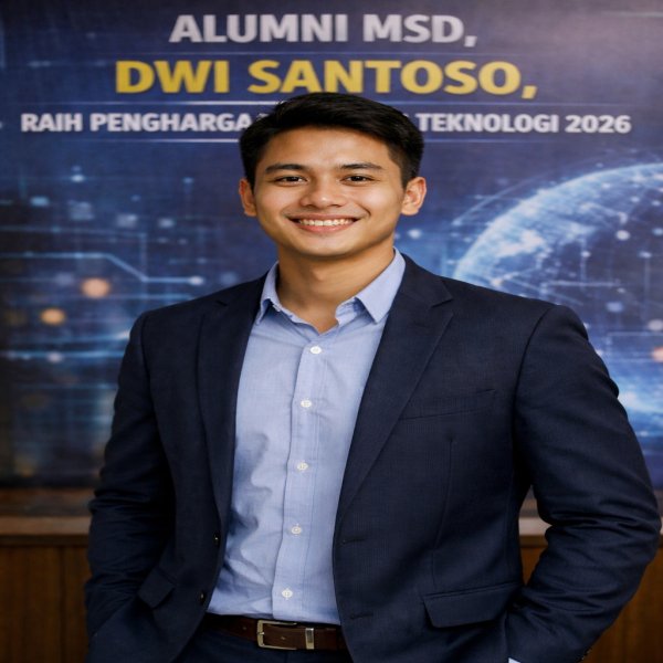Alumni MSD, Dwi Santoso, Raih Penghargaan Inovasi Teknologi 2025