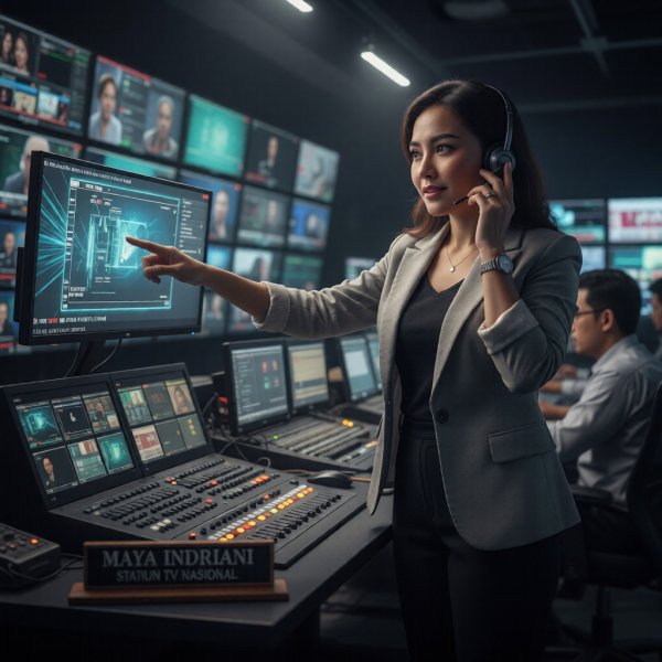 Maya Indriani: Visual Storyteller di Balik Layar Stasiun TV Nasional