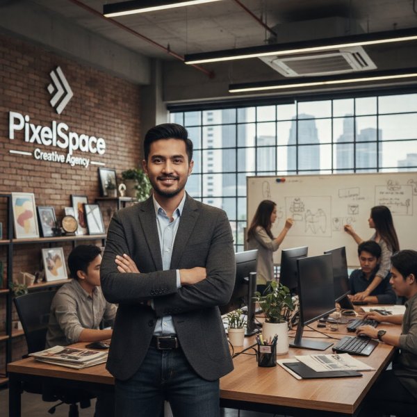Dimas Anggara: Sukses Membangun Agensi Kreatif "PixelSpace"