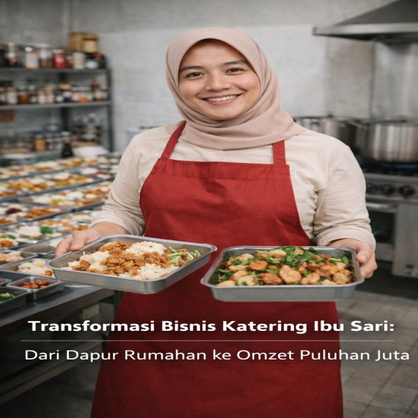 Transformasi Bisnis Katering Ibu Sari: Dari Dapur Rumahan ke Omzet Puluhan Juta