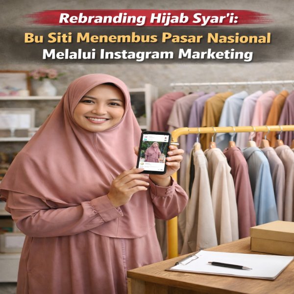 Rebranding Hijab Syar'i: Siti Menembus Pasar Nasional Melalui Instagram Marketing