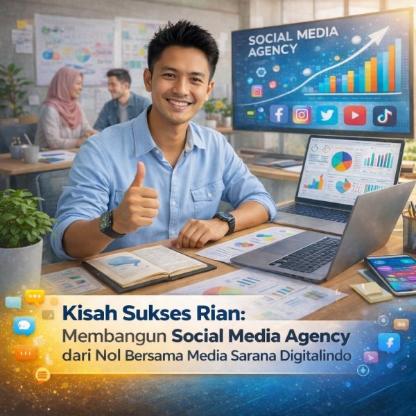 Kisah Sukses Rian: Membangun Social Media Agency dari Nol Bersama Media Sarana Digitalindo
