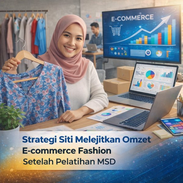 Strategi Siti Melejitkan Omzet E-commerce Fashion Setelah Pelatihan MSD