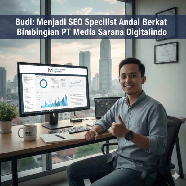 Budi: Menjadi SEO Specialist Andal Berkat Bimbingan PT Media Sarana Digitalindo